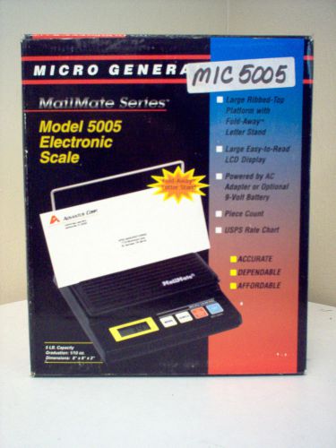 Micro General Model5005 Electronic Scale