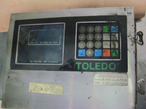 TOLEDO SCALE MODEL: 8142 INDICATOR (815)