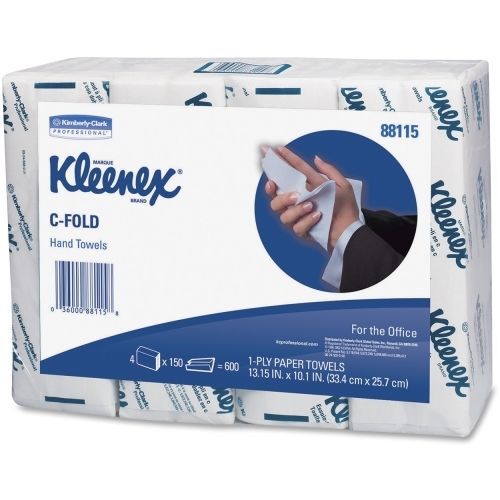 KIM88115 C-Fold Towels,10-1/10&#034;x13-1/4&#034;,150 Sh/Bundle,4 Bundles/PK,WE