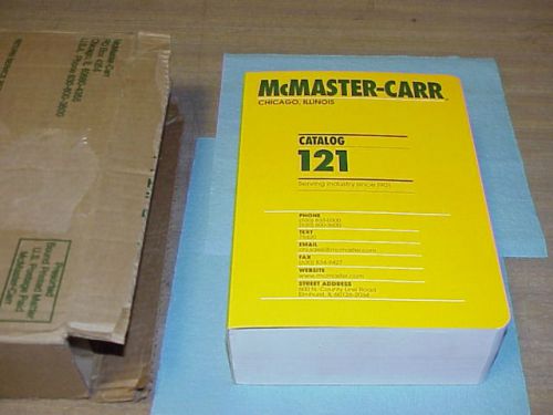 Brand New #121 McMaster Carr Catalog