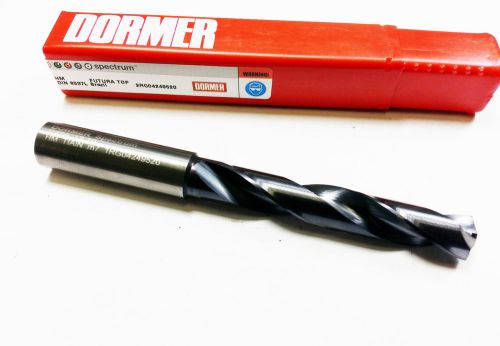 12.10mm Dormer 5xD TIALN Coated Solid Carbide Drill (N 951)