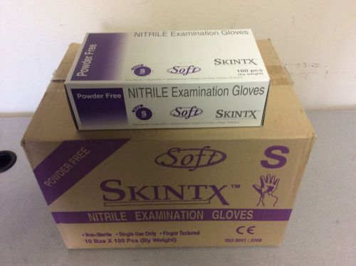 1000/Cs Nitrile Disposable Gloves Powder Free (Non Latex Vinyl Exam) Size:Small