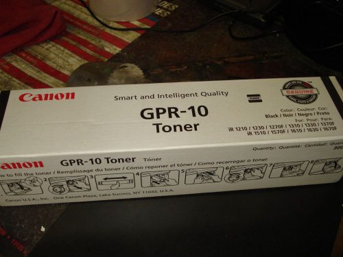 ~ GPR-10 Toner Blk 7814A003[AA] iR1210/1230/1270F/1310/1330/1370F/1510/1570F/161