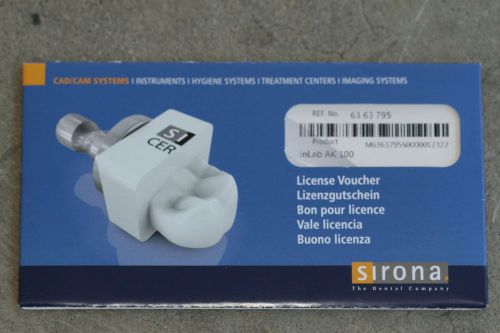 Cerec AK 100 dongle for SW 4.0+