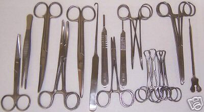 118 Instruments Spay Neuter Pack Veterinary Forceps Scissors surgical OR GRADE