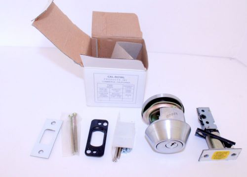Deadbolt lock set cal-royal t300 commercial door deadbolt new key-able for sale