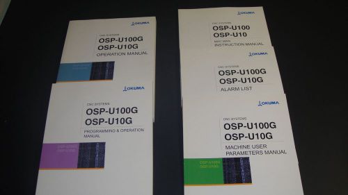 Okuma OSP-U100G, U10G Programming Manuals  (Full Set 5 Manuals)