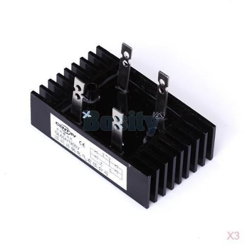 3x ql60a/1200v heatsink bridge rectifier diode 1200v 60a single phase quality for sale