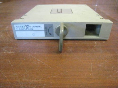 Hp/agilent 44422j 20-channel thermocouple relay multiplexer terminal block 3497j for sale