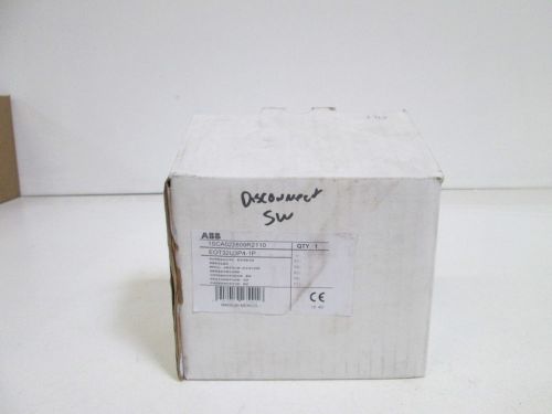 Abb disconnect switch eot32u3p4-1p *new in box* for sale