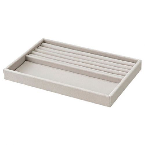 MUJI:Velour Inner Accessories Tray for Acrylic 2drawers Large:24(W)x16(D)x2.5(H)