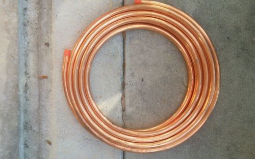 7/8 inch soft copper 50ft roll for sale