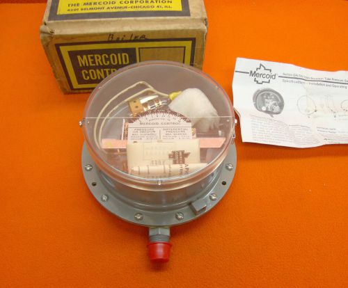 NEW Mercoid Control PG-3 RG P1 Differential Pressure Switch