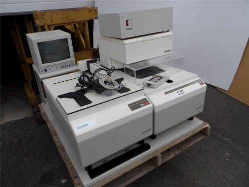 Prometrix ft-500 film thickness probe w/c2c wafer handler, color monitor, remote for sale
