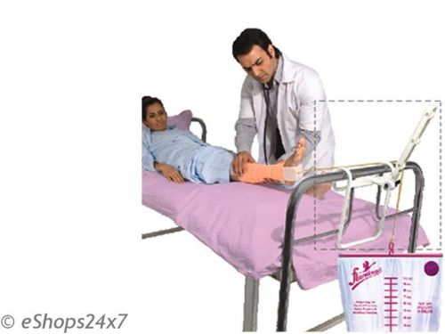 New universal pelvic/foot traction bed stand design for easy &amp; quick traction for sale