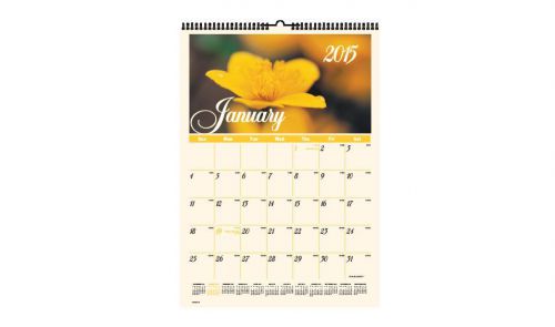 AT-A-GLANCE Flower Garden Monthly Wall Calendar Item# DMW300