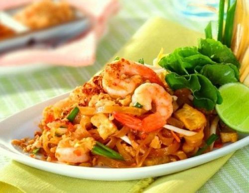 Recipe Pad Thai Stir-Fried Rice Noodle with Shrimp Delicious Mail DIY Cooking