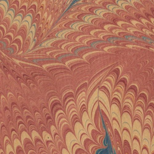 marbled paper for restoration marbling bookbinding Marmorpapier #4532