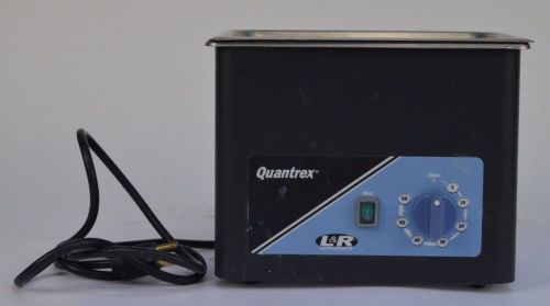 L &amp; R Quantrex Ultrasonic Cleaner Stainless Steel Q140H *Parts or Repair*