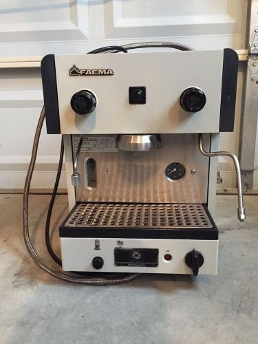 Faema Compact Espresso Machine Just Rebuilt.
