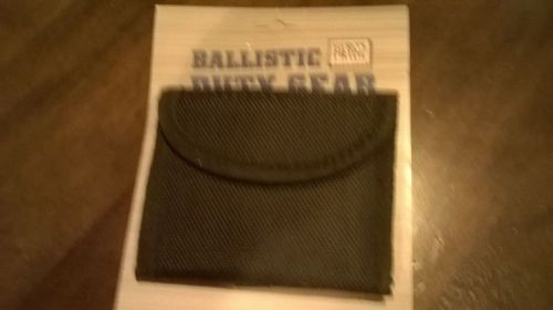 Ballistic Duty Gear Belt Double Pouch Dual 2 Pair Glove Holder Uniform Holster