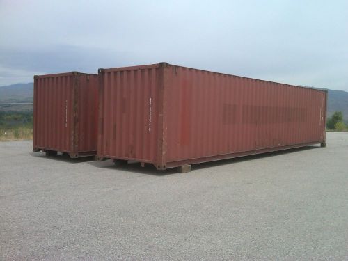 USED: 40&#039; ISO SHIPPING CONTAINER: WWT - Wind and Water Tight - Atlanta, GA