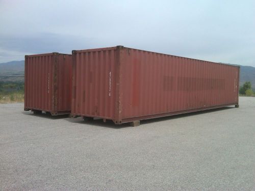 USED: 40&#039; ISO SHIPPING CONTAINER: WWT - Wind and Water Tight - Atlanta, GA