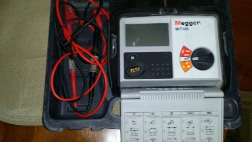 MEGGER MIT300 Insulatoin Tester NO RESERVE. FREE SHIPPING