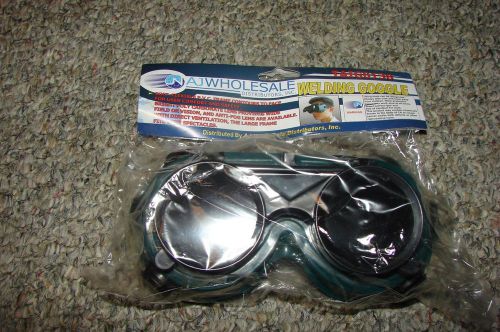 Welding goggles with flip up lens safety googles for welders (new) for sale