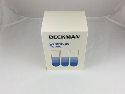 Beckman Polyallomer Centrifuge Tubes, 1x3.5&#034; (25x89mm) Qty: 50 P/N: 326823