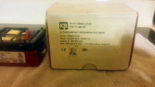 Factory New KB Electronics DC Regenerative Motor Control, KBMG-212D, 8831E