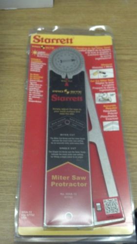 Starrett 505a-12 prosite 12-inch dial protractor for sale