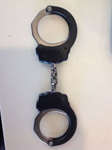 ASP Law Enforcement Steel Chain Handcuffs/Restraints BK