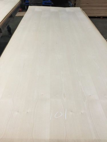 Wood veneer maple 48x120 1pc total 10mil paper backed &#034;exotic&#034;wcw 101 for sale