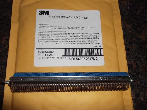 3M MS2 SPRING WIRE RETAINER 78-8011-2508-5 NEW 20-24, 26-28 GUAGE