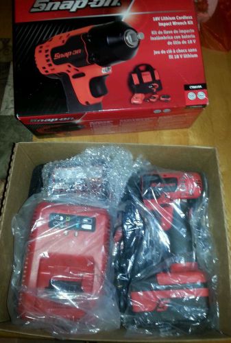 Snap On CT8810A 3/8 Drive Cordless Impact Wrench Set ,power tool, air tool, auto
