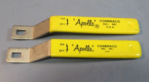 Lot of 2 apollo conbraco 8-3/4&#034; total length replacement handle used for sale
