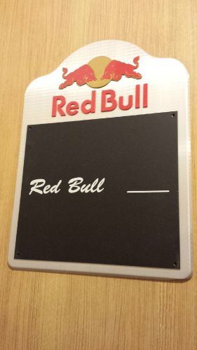 RED BULL Chalk Board Sign for bar, tavern,mancave, NEW, Nice unit