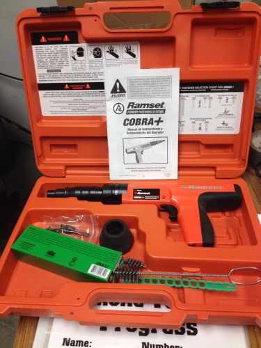 Ramset cobra plus .27 caliber semi auto powder actuated tool for sale