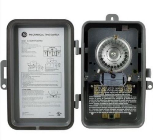 Ge 24-Hour Heavy Duty Mechanical Time Switch
