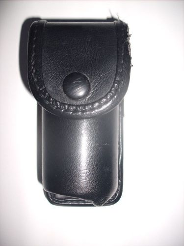 Uncle Mikes Sidekick LEATHER MACE HOLDER w/Snap Button Fastener**Come See**