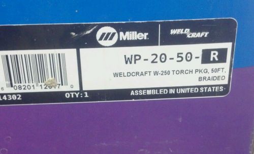Miller weld craft w-250 torch package