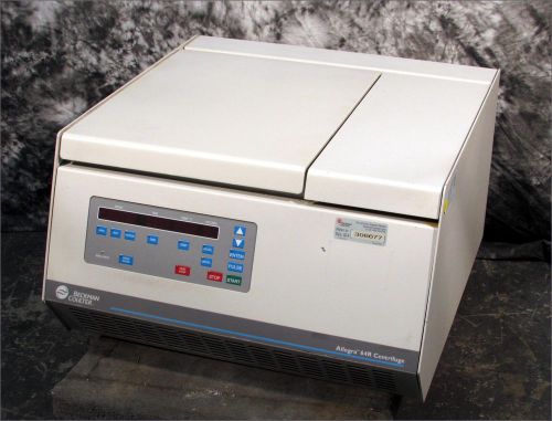 Beckman allegra 64r refrigerated centrifuge with f1010 rotor for sale