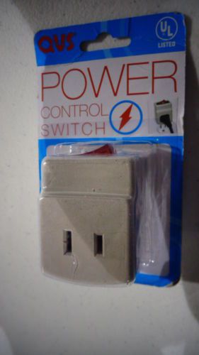 QVS Power Control Switch ON/OFF