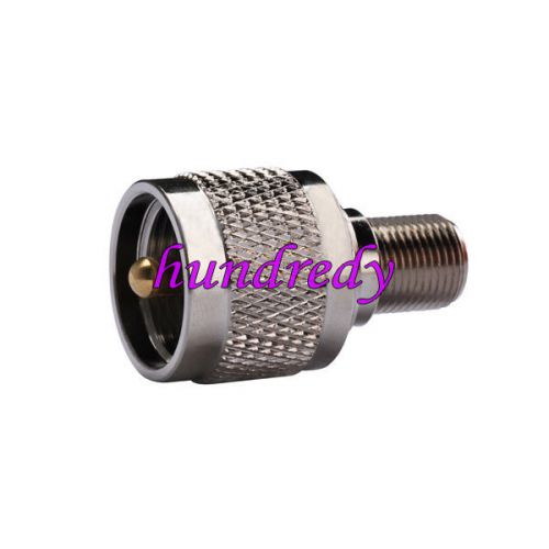F-uhf adapter f jack female to pl-259 uhf plug flange/panel f router connector for sale