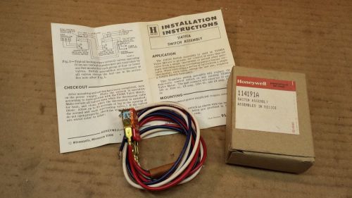 Honeywell 114191A Switch Assembly for V2045 NEW NOS