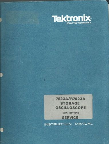 Tektronix 7623A/R7623A Storage Oscilloscope With Options w/Schematics