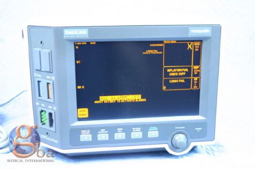 Marquette Eagle 3000 Vital Signs Patient Monitor ECG NIBP SPO2 TEMP