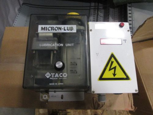 Taco Micron-Lub Automatic Lubricator PN: MC7-01L3-3B63