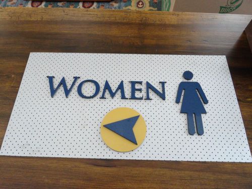 Womens Restroom Sign